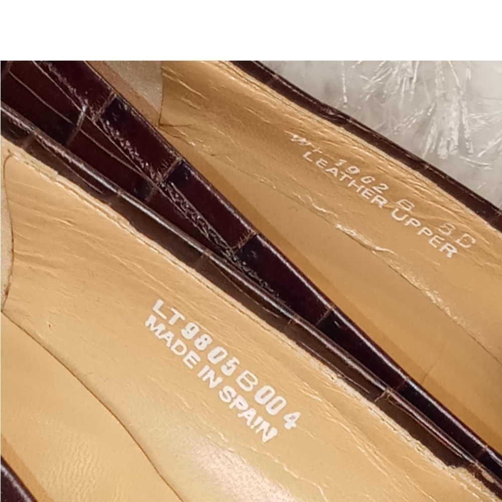 RL collection cocodrile embossed vintage leather loafers‌‌‌‌‌‌‌‌‌‌‌‌‌‌‌‌…‌‌‌‌‌‌‌ - Picture 6 of 11